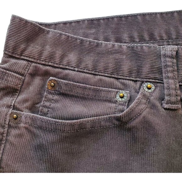 GAP 1969 SZ 14 Limited Edition Corduroy 5 Pocket Bootcut Mid Rise Jeans Brown - Picture 2 of 9